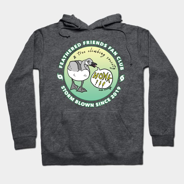 Feathered Friends Fan Club (& Tree Climbing Society) Hoodie by Nick Courage HQ